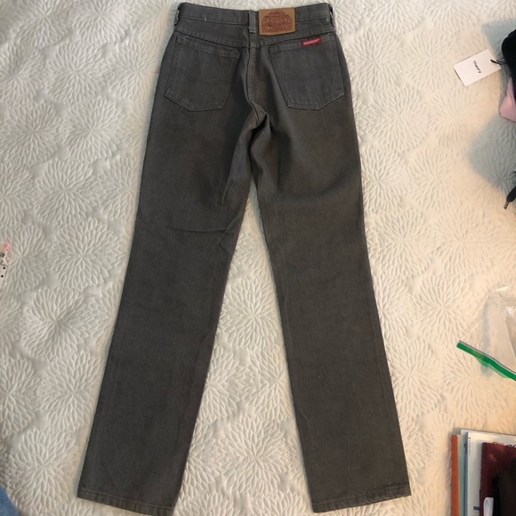 Dickies Gray High-waisted Straight-leg Jeans - Picture 4 of 7